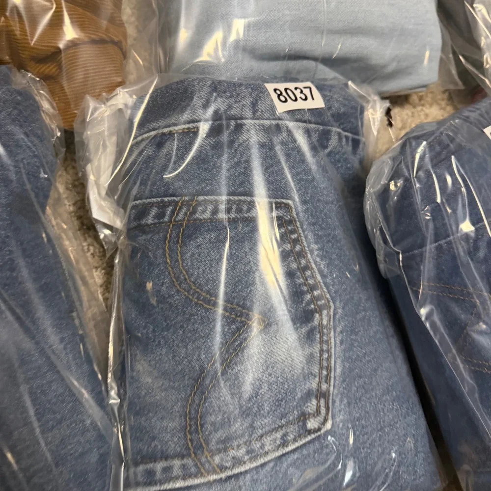 Levis 505 Regular Fit Straight Leg Blue Denim Jeans Mens W31 L30 Medium Wash